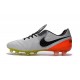 Crampons de football Nike Tiempo Legend VI FG Hommes Blanc Noir Orange Total Volt