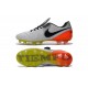 Crampons de football Nike Tiempo Legend VI FG Hommes Blanc Noir Orange Total Volt