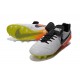Crampons de football Nike Tiempo Legend VI FG Hommes Blanc Noir Orange Total Volt