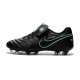 Crampons de football Nike Tiempo Legend VI FG Hommes Noir Bleu