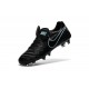 Crampons de football Nike Tiempo Legend VI FG Hommes Noir Bleu