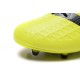 Nouvelles Crampons Foot Adidas Ace16.1 Premiknit FG/AG Jaune Noir