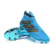 2016 Crampons Foot Adidas Ace16+ Purecontrol FG/AG Bleu Or