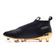 2016 Crampons Foot Adidas Ace16+ Purecontrol FG/AG Paul Pogba Or Noir