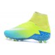 Nouveau Cramons Nike HyperVenom Phantom 2 FG Bleu Volt Blanc