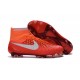 Chaussures Football Magista Obra FG - Terrain Sec - Orange Blanc