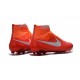 Chaussures Football Magista Obra FG - Terrain Sec - Orange Blanc