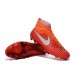 Chaussures Football Magista Obra FG - Terrain Sec - Orange Blanc