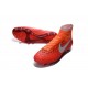 Chaussures Football Magista Obra FG - Terrain Sec - Orange Blanc