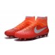 Chaussures Football Magista Obra FG - Terrain Sec - Orange Blanc