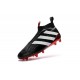 2016 Crampons Foot Adidas Ace16+ Purecontrol FG/AG Noir Rouge Blanc