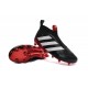 2016 Crampons Foot Adidas Ace16+ Purecontrol FG/AG Noir Rouge Blanc