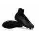 Chaussures Nike - Crampons de Footabll Homme - Nike Mercurial Superfly 5 FG tout Noir