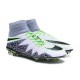 Nouveau Cramons Nike HyperVenom Phantom 2 FG Blanc Vert Gris Noir