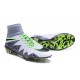 Nouveau Cramons Nike HyperVenom Phantom 2 FG Blanc Vert Gris Noir