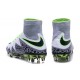 Nouveau Cramons Nike HyperVenom Phantom 2 FG Blanc Vert Gris Noir