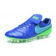 Chaussures de football Nike Tiempo Legend 6 FG Hommes Bleu Vert