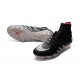 Hommes Chaussures Nike HyperVenom Phantom 2 FG NJR x Jordan Noir Blanc Argenté