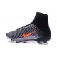 Chaussures Nike - Crampons de Footabll Homme - Nike Mercurial Superfly 5 FG Gris Noir Orange