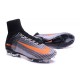 Chaussures Nike - Crampons de Footabll Homme - Nike Mercurial Superfly 5 FG Gris Noir Orange