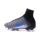 Chaussures Nike - Crampons de Footabll Homme - Nike Mercurial Superfly 5 FG Blanc Bleu Noir