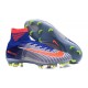 Chaussures Nike - Crampons de Footabll Homme - Nike Mercurial Superfly 5 FG 2016 Rio Bleu Blanc Orange