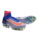 Chaussures Nike - Crampons de Footabll Homme - Nike Mercurial Superfly 5 FG 2016 Rio Bleu Blanc Orange