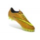 Chaussure De Football - Nike Hypervenom Phantom FG - Terrain Sec - Chaussure Homme Neymar Or Jaune