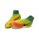 Chaussures de football - Nouveau Nike - Magista Obra II FG Volt Noir Orange