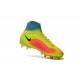 Chaussures de football - Nouveau Nike - Magista Obra II FG Volt Noir Orange