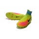 Chaussures de football - Nouveau Nike - Magista Obra II FG Volt Noir Orange