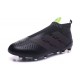 2016 Crampons Foot Adidas Ace16+ Purecontrol FG/AG Noir Jaune