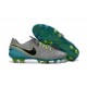 Chaussures de football Nike Tiempo Legend 6 FG Hommes Gris Loup Noir Jade