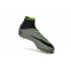 Hommes Chaussures Nike HyperVenom Phantom 2 FG Platine Noir Vert