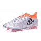 Chaussures de football Adidas X 16.1 AG/FG Pas Cher Argent Noir Rouge