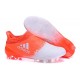 Nouveau Crampons - Adidas X 16+ Purechaos FG Blanc Orange