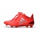 Nouvelles Crampons Adidas X 16+ Purechaos FG/AG Cuir Argent Rouge