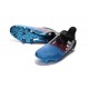 Chaussures Homme - Adidas X 16+ Purechaos FG Bleu Noir Rouge Blanc