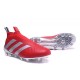 2016 Crampons Foot Adidas Ace16+ Purecontrol FG/AG Rouge Argenté