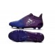 2016 Crampons Football Adidas X 16+ Purechaos FG Violet Bleu Argenté