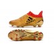 Chaussures Homme - Adidas X 16+ Purechaos FG Or Rouge Noir