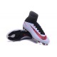 Chaussures Nike - Crampons de Footabll Homme - Nike Mercurial Superfly 5 FG Noir Blanc Rouge