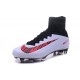 Chaussures Nike - Crampons de Footabll Homme - Nike Mercurial Superfly 5 FG Noir Blanc Rouge