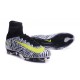 Chaussures Nike - Crampons de Footabll Homme - Nike Mercurial Superfly 5 FG Noir Blanc Jaune