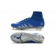 Hommes Chaussures Nike HyperVenom Phantom 2 FG Neymar x Jordan Bleu Argenté