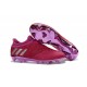 Adidas Messi 16+ Pureagility FG/AG Pas Cher Crampons foot Rouge Violet Argenté