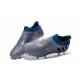 Adidas Messi 16+ Pureagility FG/AG Pas Cher Crampons foot Argent Noir Bleu