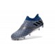 Adidas Messi 16+ Pureagility FG/AG Pas Cher Crampons foot Argent Noir Bleu