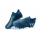 Adidas Messi 16+ Pureagility FG/AG Pas Cher Crampons foot Bleu Argent Noir