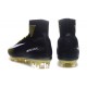 Chaussures Nike - Crampons de Footabll Homme - Nike Mercurial Superfly 5 FG Jaune Blanc Noir